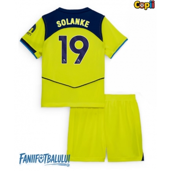Tottenham Hotspur Dominic Solanke #19 Echipament de Fotbal Replică 2025-26 Copii Treilea (+ Șorturi)